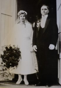 Edvin och Ingeborg Selén 16/9 1922